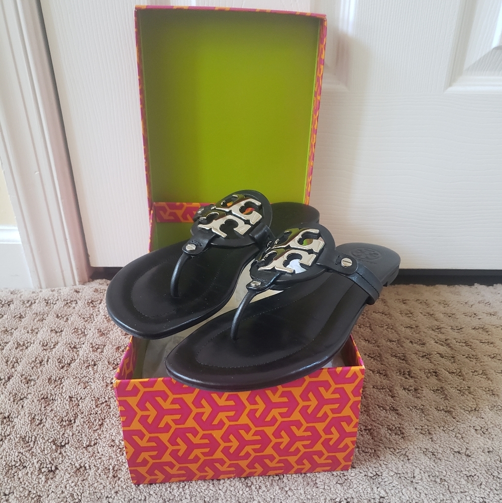 Tory Burch black sandals